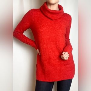 LOFT Cowl Neck Tunic Sweater